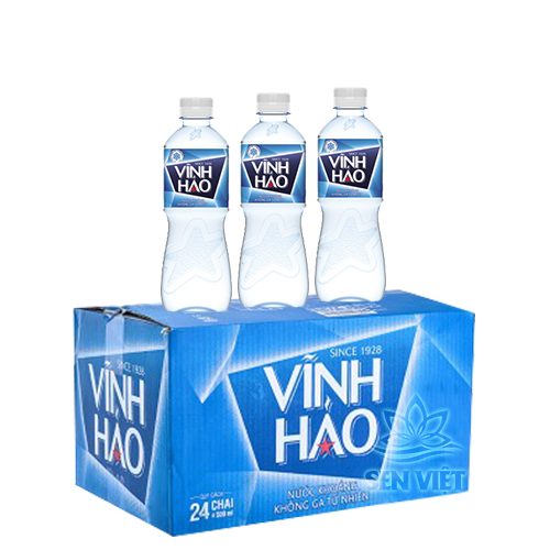 Thùng nước Vĩnh Hảo chai 350ml - 24 chai