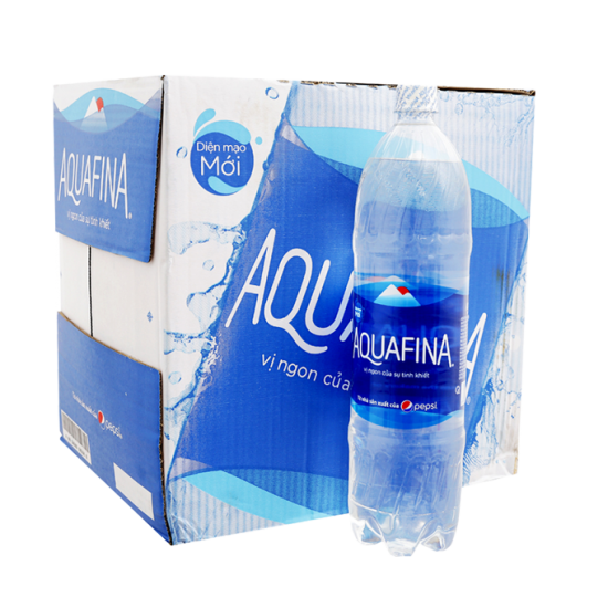 thùng nước Aquafina 1.5L