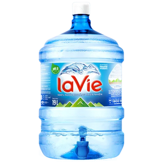 Nước khoáng LaVie 19L bình có vòi