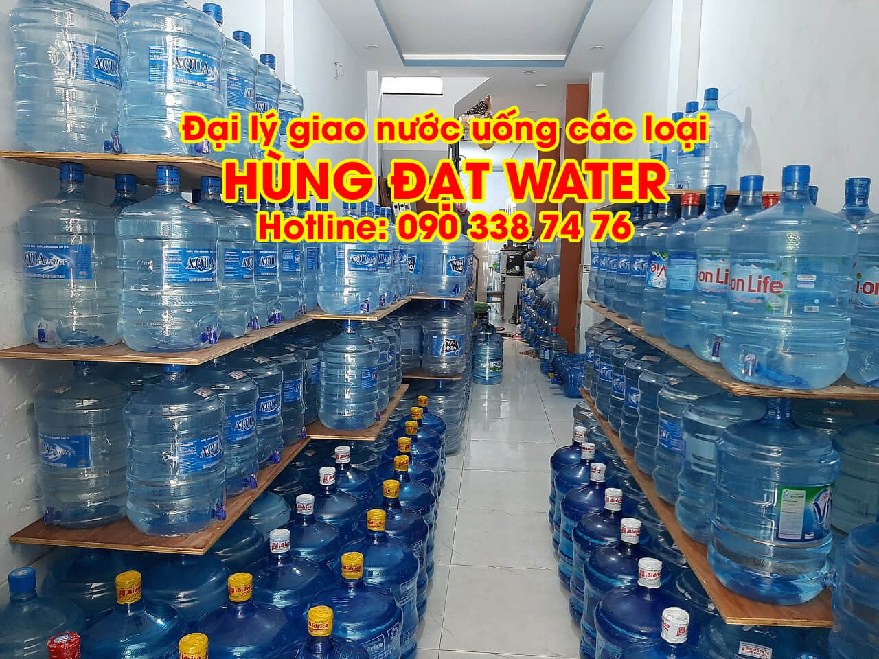 Đại lý giao nước bình quận Gò Vấp giá rẻ – Hùng Đạt Water